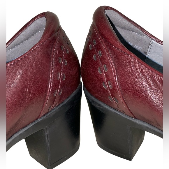 Abeo B.I.O. System Penny Leather Heeled Mary Jane Shoes Size 8 Neutral - Picture 8 of 15